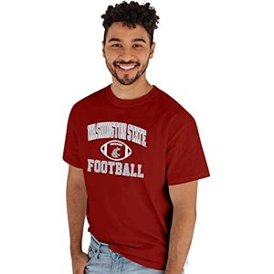Blue 84 T-shirt för män lag färg fotboll, Washington State Cougars Cardinal, L Blue 84 T-shirt för män lag färg fotboll, Washington State Cougars Cardinal, L
