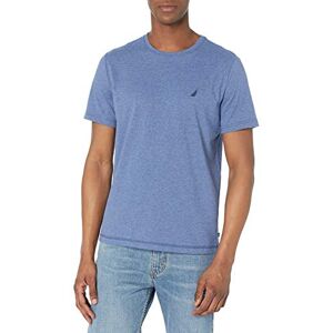 Nautica Herr Kortärmad Rund hals Mjuk Stickad Sova Tee Pyjamas Topp, Blå indigo ljung, XL Nautica Herr Kortärmad Rund hals Mjuk Stickad Sova Tee Pyjamas Topp, Blå indigo ljung, XL