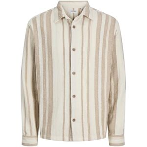 JACK & JONES Jjecharge Overshirt Ls Ln Styd Aw24, Vit, S JACK & JONES Jjecharge Overshirt Ls Ln Styd Aw24, Vit, S