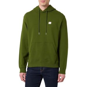 Calvin herr LS 350TERRY EU WHSL BADGE HOODIE LV04RC274G tröjor, GRÖN (medeltida skog), XS, Grön (medeltida skog), XS Calvin herr LS 350TERRY EU WHSL BADGE HOODIE LV04RC274G tröjor, GRÖN (medeltida skog), XS, Grön (medeltida skog), XS