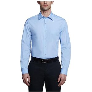 Van Heusen herrklänning skjorta anpassad poplin solid, Cameo Blå, 15.5 Neck / 34-35 Sleeve Van Heusen herrklänning skjorta anpassad poplin solid, Cameo Blå, 15.5 Neck / 34-35 Sleeve