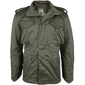 Mil-Tec US fältjacka M65 T/C med foder • Klassisk militärjacka med avtagbar termo-liner • Arméjacka med 4 fickor • övergångsjacka herr • Utomhusarbetsjacka Mil-Tec US fältjacka M65 T/C med foder • Klassisk militärjacka med avtagbar termo-liner • Arméjacka med 4 fickor • övergångsjacka herr • Utomhusarbetsjacka
