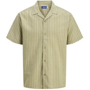 JACK & JONES Jorluke Seersucker Resort Shirt Ss, Cedar, L JACK & JONES Jorluke Seersucker Resort Shirt Ss, Cedar, L