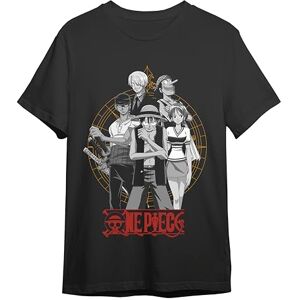 Comic Studio One Piece Skjorta Monkey D. Luffy, Zoro, Sanjo, Nami & Usopp L T-tröja, svart, L Unisex-Vuxen, Svart, L Comic Studio One Piece Skjorta Monkey D. Luffy, Zoro, Sanjo, Nami & Usopp L T-tröja, svart, L Unisex-Vuxen, Svart, L