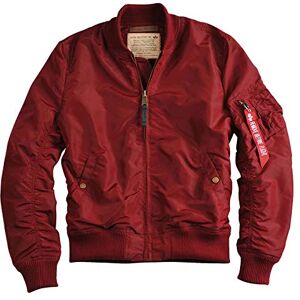 Alpha Industries MA-1 TT Bomberjacka för män Burgundy Alpha Industries MA-1 TT Bomberjacka för män Burgundy