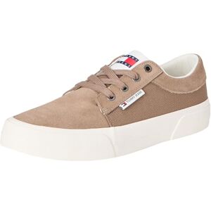 Tommy Jeans herr TJM Vulc. Skater Mix Material (EM0EM01456) lågtopp sneakers, grå (Cool Earth), 6,5 UK, Grå cool jord, 40 EU Tommy Jeans herr TJM Vulc. Skater Mix Material (EM0EM01456) lågtopp sneakers, grå (Cool Earth), 6,5 UK, Grå cool jord, 40 EU