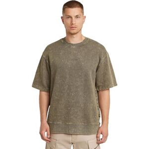 G-STAR herr Acid Wash Loose Sw Ss tröja, Brun (Acid Turf D26285-d575-h253), XL G-STAR herr Acid Wash Loose Sw Ss tröja, Brun (Acid Turf D26285-d575-h253), XL