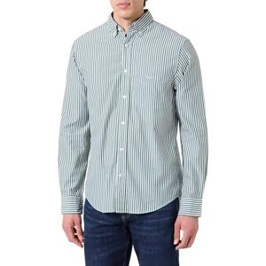 GANT REG Classic POPLIN randig skjorta, Grön, XL GANT REG Classic POPLIN randig skjorta, Grön, XL