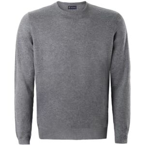 Womo Antracitgrå rund hals tröja, Grå, S-XXL Womo Antracitgrå rund hals tröja, Grå, S-XXL