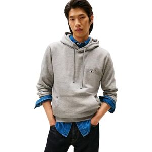 Tommy Hilfiger herr varumärke älskar liten HILFIGER huvtröja MW0MW41429 pullover huvtröja, grå, L, Grå (medium grå ljung), L Tommy Hilfiger herr varumärke älskar liten HILFIGER huvtröja MW0MW41429 pullover huvtröja, grå, L, Grå (medium grå ljung), L