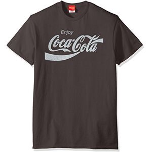 Coca-Cola herr Eighties Coke kortärmad T-shirt, antracit, S Coca-Cola herr Eighties Coke kortärmad T-shirt, antracit, S