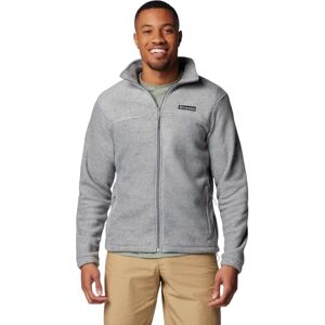Columbia herr fleecejacka Steens Mountain Full Zip 2.0 tröja, Ljusgrå (Light Grey Heather), 2X Columbia herr fleecejacka Steens Mountain Full Zip 2.0 tröja, Ljusgrå (Light Grey Heather), 2X