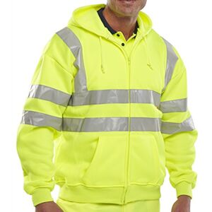 Beeswift Stickad tröja med huva SWEATSHIRT SORN gul L Beeswift Stickad tröja med huva SWEATSHIRT SORN gul L