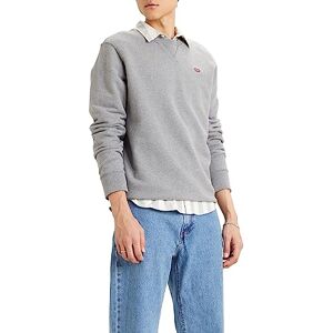 Levi's herr Sweatshirt New Original Crew, Chisel Grey Heather, S Levi's herr Sweatshirt New Original Crew, Chisel Grey Heather, S
