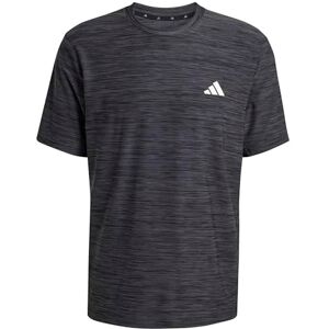 adidas Mezczyzni WORKOUT ESSENTIALS FLEX T-SHIRT, black melange, XL adidas Mezczyzni WORKOUT ESSENTIALS FLEX T-SHIRT, black melange, XL