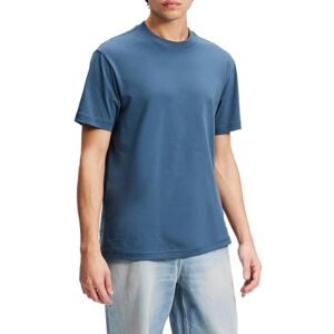 KARL LAGERFELD JEANS , Herr, Vanlig Kortärm Gummi T-Shirt, Vanlig Fit, Blå, XS KARL LAGERFELD JEANS , Herr, Vanlig Kortärm Gummi T-Shirt, Vanlig Fit, Blå, XS