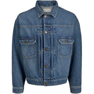 JACK & JONES Jjimiles jacka Sq 439 Noos, Blå denim, x_s JACK & JONES Jjimiles jacka Sq 439 Noos, Blå denim, x_s