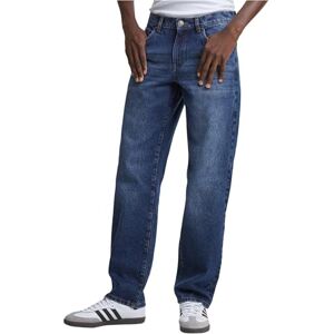 Urban Classics mäns Heavy Ounce Straight Fit jeans byxor, Ny mörk blå tvättad, 36 SE Urban Classics mäns Heavy Ounce Straight Fit jeans byxor, Ny mörk blå tvättad, 36 SE
