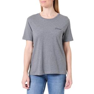 GANT REG Cotton Script SS T-shirt, GRÅ, L GANT REG Cotton Script SS T-shirt, GRÅ, L
