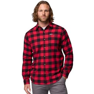 Columbia Herr Cornell Woods flanell långärmad skjorta skjorta, ogenomskinlig, Berg röd buffelkontroll, XL Columbia Herr Cornell Woods flanell långärmad skjorta skjorta, ogenomskinlig, Berg röd buffelkontroll, XL