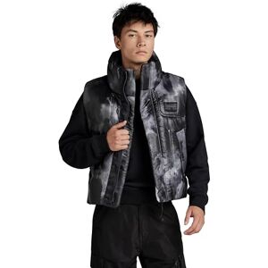 G-STAR RAW Lofty Buffertväst, Flerfärgad (dk black blurry camo D23639-D453-G144), S G-STAR RAW Lofty Buffertväst, Flerfärgad (dk black blurry camo D23639-D453-G144), S