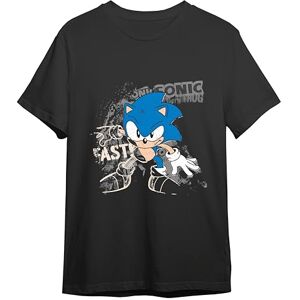 Comic Studio Sonic T-shirt Officiell licensierad artikel, Sonic Tryckt Unisex Svart M, svart, M Comic Studio Sonic T-shirt Officiell licensierad artikel, Sonic Tryckt Unisex Svart M, svart, M