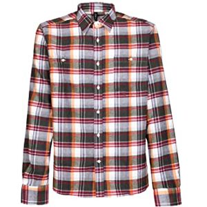 Rock Experience REMS00201 RE.CANAZEI Man T-Shirt Unisex Vuxen Check Marshmallow+ Sycamore L, Check Marshmallow + Sycamore, L Rock Experience REMS00201 RE.CANAZEI Man T-Shirt Unisex Vuxen Check Marshmallow+ Sycamore L, Check Marshmallow + Sycamore, L
