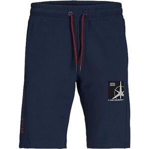 JACK & JONES PLUS Mäns JPSTFILO Sweat Shorts FB PLS Sweatshorts, Navy Blazer, 42, marinblå blazer, 42 JACK & JONES PLUS Mäns JPSTFILO Sweat Shorts FB PLS Sweatshorts, Navy Blazer, 42, marinblå blazer, 42