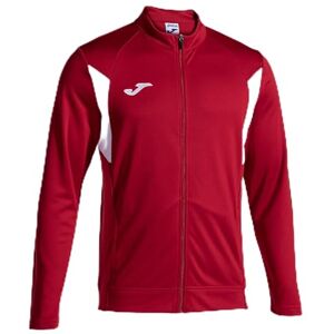 Joma Sweatshirt för män – Winner III – dragkedja, Röd, vit, 6XS Joma Sweatshirt för män – Winner III – dragkedja, Röd, vit, 6XS