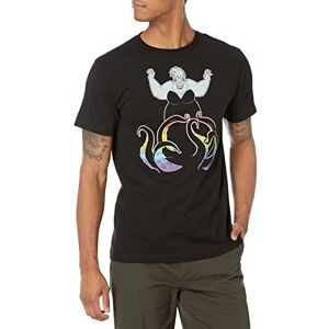 Disney skurkar regnbåge tentakler unga herr kortärmad t-shirt, Svart, L Disney skurkar regnbåge tentakler unga herr kortärmad t-shirt, Svart, L
