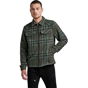 G-STAR RAW Herr check overshirt jacka, Flerfärgad (grafit drew check C840-C642), XS G-STAR RAW Herr check overshirt jacka, Flerfärgad (grafit drew check C840-C642), XS