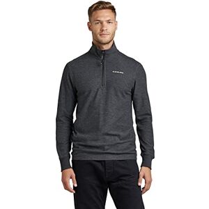 G-STAR RAW Lightweight Astro halvlång dragkedja tröja, Flerfärgad (Dk Black Htr D20383-c887-7293), XXL G-STAR RAW Lightweight Astro halvlång dragkedja tröja, Flerfärgad (Dk Black Htr D20383-c887-7293), XXL