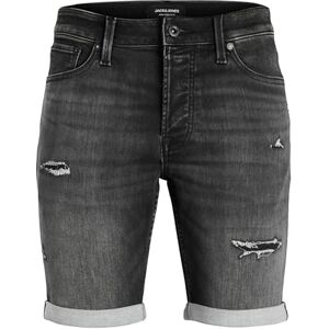 JACK&JONES PLUS Jjirick Jjicon shorts Ge 622 I.K Sn Pls, Svart denim, 48 SE JACK&JONES PLUS Jjirick Jjicon shorts Ge 622 I.K Sn Pls, Svart denim, 48 SE