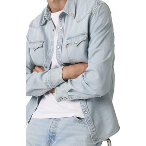 Levi's Barstow Western Standard Button-Down-skjorta, Solucell Worn-in, XL för män Levi's Barstow Western Standard Button-Down-skjorta, Solucell Worn-in, XL för män
