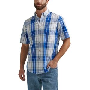 Wrangler Authentics Kortärmad klassisk vävd skjorta för män, Kritvit, XXL Wrangler Authentics Kortärmad klassisk vävd skjorta för män, Kritvit, XXL