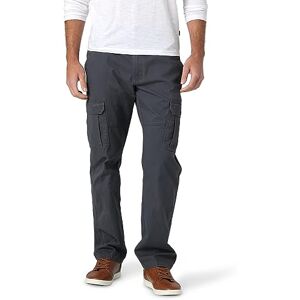 Wrangler Authentics Men's Relaxed Fit Stretch Cargo Pant, Anthracite Twill, 30W x 30L Wrangler Authentics Men's Relaxed Fit Stretch Cargo Pant, Anthracite Twill, 30W x 30L