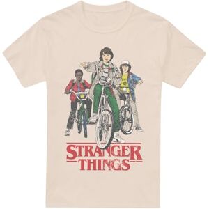 Stranger Things – Hawkins cykelryttare unisex t-shirt, krämfärgad, XX-Large, Grädde, XXL Stranger Things – Hawkins cykelryttare unisex t-shirt, krämfärgad, XX-Large, Grädde, XXL