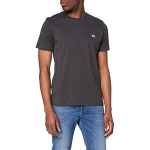 Lee Herr Ss Patch Logo Tee Washed Black T-shirts, Tvättad svart, S Lee Herr Ss Patch Logo Tee Washed Black T-shirts, Tvättad svart, S
