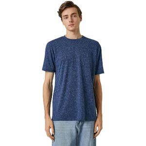 Koton Grundläggande T-shirt med rund halsringning, kort ärm, passform T-Shirt Män, 38 SE/M, S Koton Grundläggande T-shirt med rund halsringning, kort ärm, passform T-Shirt Män, 38 SE/M, S