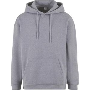 Urban Classics Huvtröja för män, basic oversized huvtröja, avslappnad herr hoodie, storlekar S – 5XL, ljunggrå, XXL Urban Classics Huvtröja för män, basic oversized huvtröja, avslappnad herr hoodie, storlekar S – 5XL, ljunggrå, XXL