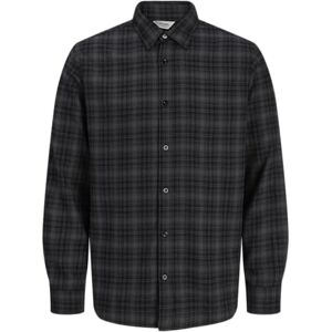 JJ REBEL Jrebjett Shirt Ls, svart, L JJ REBEL Jrebjett Shirt Ls, svart, L
