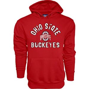 Blue 84 NCAA Ohio State Buckeyes Mens Hoodie Line Up Team Color, Ohio State Buckeyes Red, Large Blue 84 NCAA Ohio State Buckeyes Mens Hoodie Line Up Team Color, Ohio State Buckeyes Red, Large