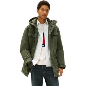 Tommy Jeans herr TJM CITY READY PARKA DM0DM22251, grön, XL, Grön (tenngrön), XL Tommy Jeans herr TJM CITY READY PARKA DM0DM22251, grön, XL, Grön (tenngrön), XL
