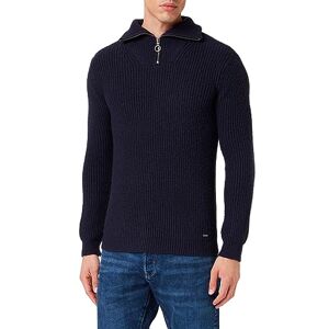 TILDEN Stickad tröja för män 39031190, marinblå, S, marinblå, S TILDEN Stickad tröja för män 39031190, marinblå, S, marinblå, S
