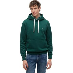 Tommy Hilfiger herr ESS SEASONAL FLEECE HOODY MW0MW39997 pullover huvtröja, grön, M, Grön (dekorativ grön), M Tommy Hilfiger herr ESS SEASONAL FLEECE HOODY MW0MW39997 pullover huvtröja, grön, M, Grön (dekorativ grön), M