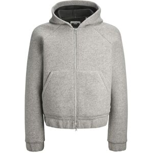 JACK & JONES JACK&JONES Herr JCOTERRAIN Bonded ull huvtröja kort jacka, grå melange/detalj: melange, S, Grå melange/detalj: melerad, S JACK & JONES JACK&JONES Herr JCOTERRAIN Bonded ull huvtröja kort jacka, grå melange/detalj: melange, S, Grå melange/detalj: melerad, S