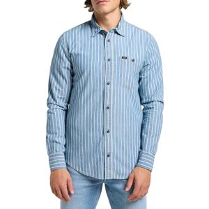 Lee SURE skjorta, indigo dobby, XL Lee SURE skjorta, indigo dobby, XL