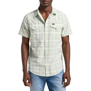 Lee Herr Ss Western skjorta skjorta, mercantile sage ombre, M Lee Herr Ss Western skjorta skjorta, mercantile sage ombre, M