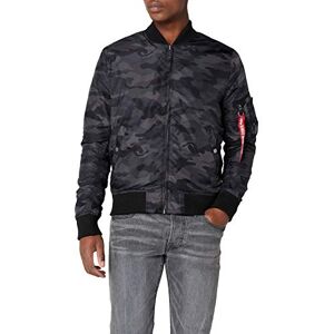 Alpha Industries MA-1 TT Camo Bomberjacka för män Black Alpha Industries MA-1 TT Camo Bomberjacka för män Black
