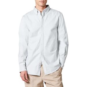 Amazon Essentials Herr Slim-Fit långärmad stretch Oxford-skjorta, ljusgrå, XX-Large Amazon Essentials Herr Slim-Fit långärmad stretch Oxford-skjorta, ljusgrå, XX-Large